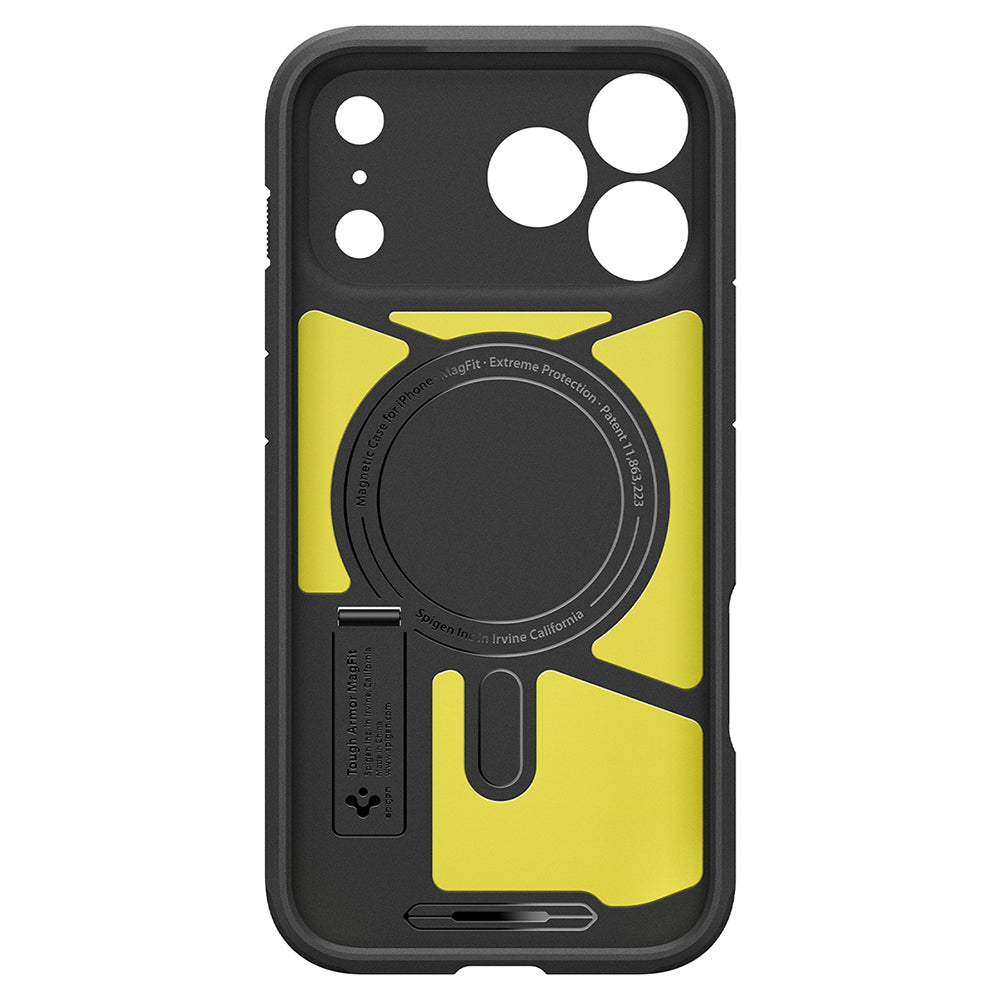 Husă Spigen Tough Armor T MagSafe iPhone 18 Pro Max / 17 Pro Max – Negru – imagine 3