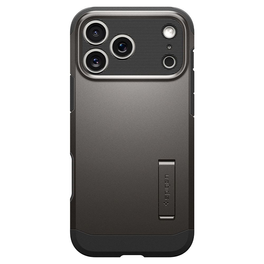 Husă Spigen Tough Armor T MagSafe iPhone 18 Pro / 17 Pro – Gunmetal (gri metalic) – imagine 8