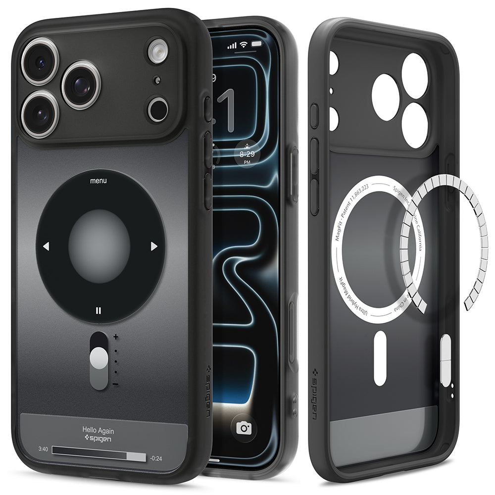 Husă Spigen Ultra Hybrid Classic iPhone 18 Pro Max / 17 Pro Max – Negru – imagine 3