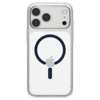 Husă Spigen Ultra Hybrid MagSafe iPhone 18 Pro Max / 17 Pro Max – Transparent / Albastru închis – imagine 8