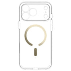 Husă Spigen Ultra Hybrid MagSafe iPhone 18 Pro / 17 Pro – Transparent / Auriu – imagine 3