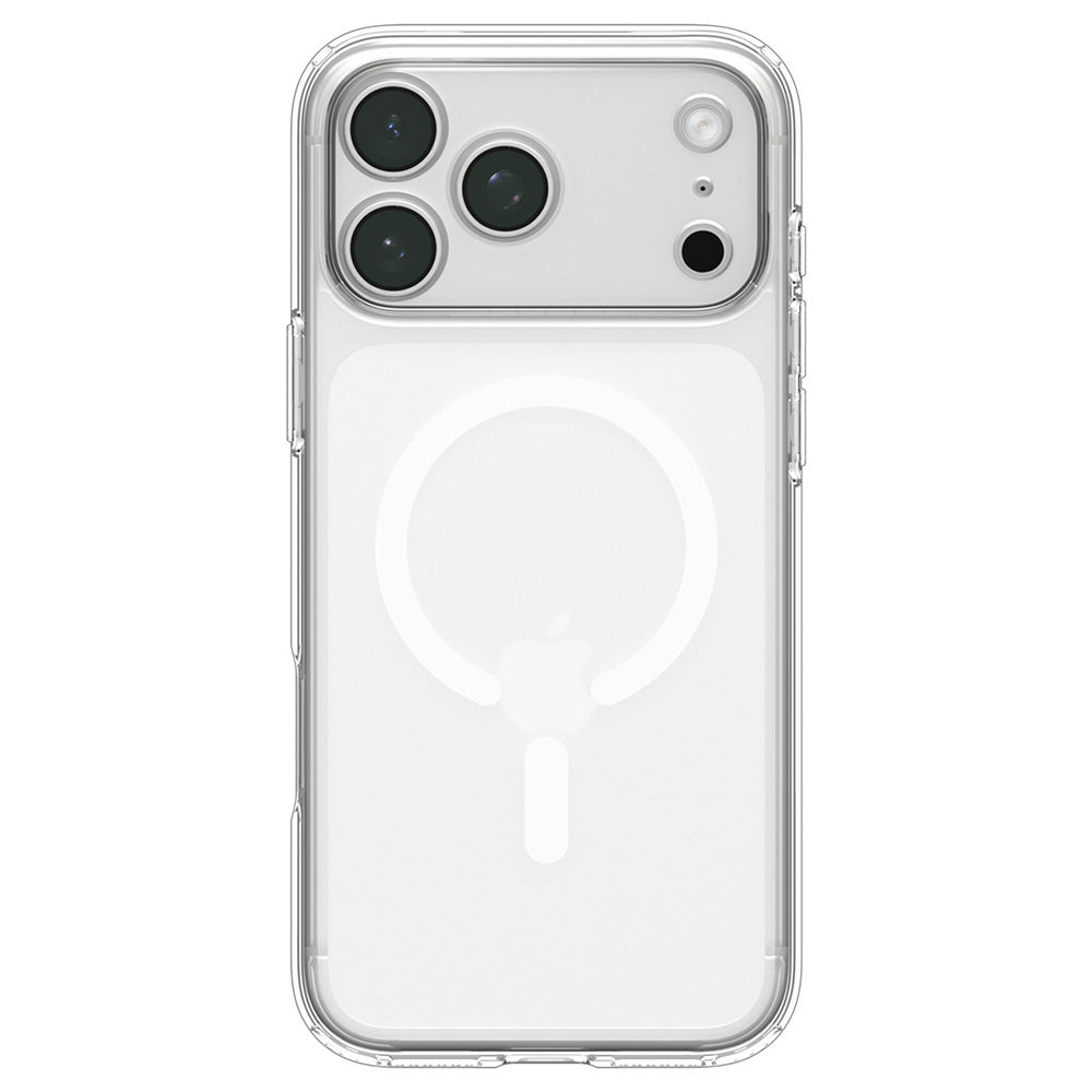 Husă Spigen Ultra Hybrid MagSafe iPhone 18 Pro Max / 17 Pro Max – Transparent / Alb – imagine 3