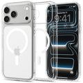 Husă Spigen Ultra Hybrid MagSafe iPhone 18 Pro Max / 17 Pro Max – Transparent / Alb – imagine 1