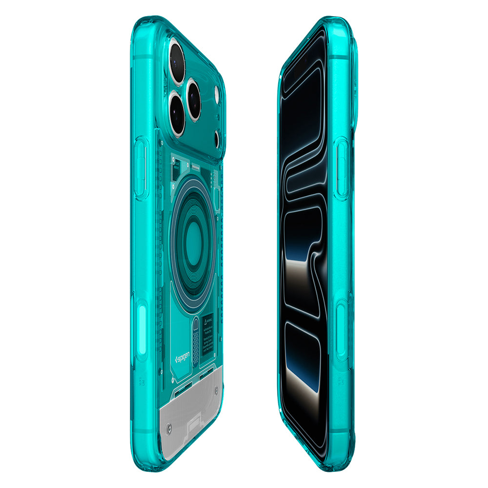 Husă Spigen Ultra Hybrid C-One MagSafe iPhone 18 Pro Max / 17 Pro Max – Bondi Blue (albastru) – imagine 3