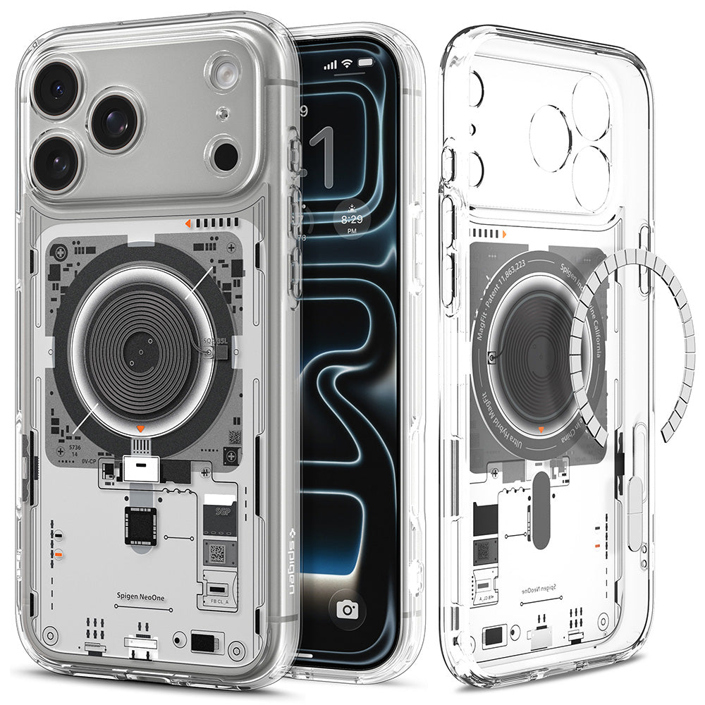 Husă Spigen Ultra Hybrid MagSafe iPhone 18 Pro / 17 Pro – Neo One – imagine 18