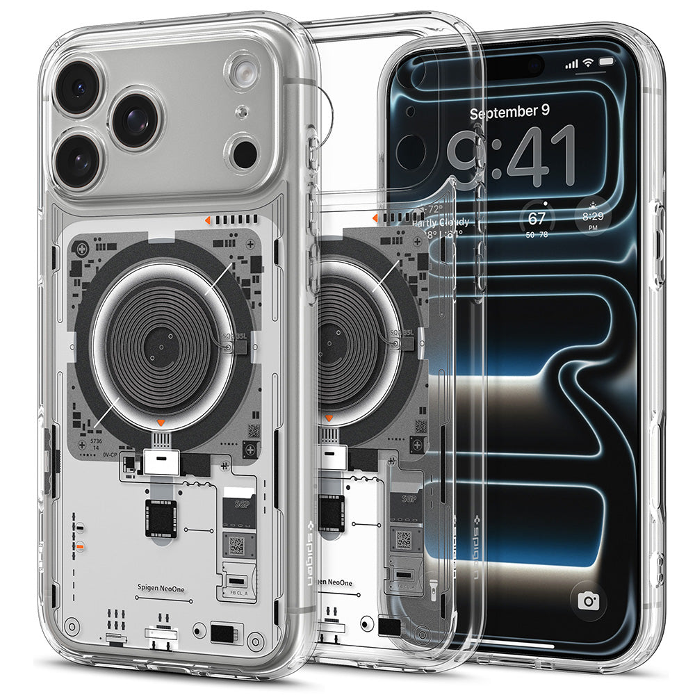 Husă Spigen Ultra Hybrid MagSafe iPhone 18 Pro Max / 17 Pro Max – Neo One – imagine 23