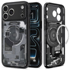 Husă Spigen Ultra Hybrid MagSafe iPhone 18 Pro / 17 Pro – Zero One Negru – imagine 20