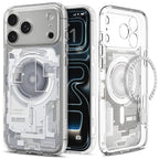 Husă Spigen Ultra Hybrid MagSafe iPhone 18 Pro Max / 17 Pro Max – Zero One Alb – imagine 30