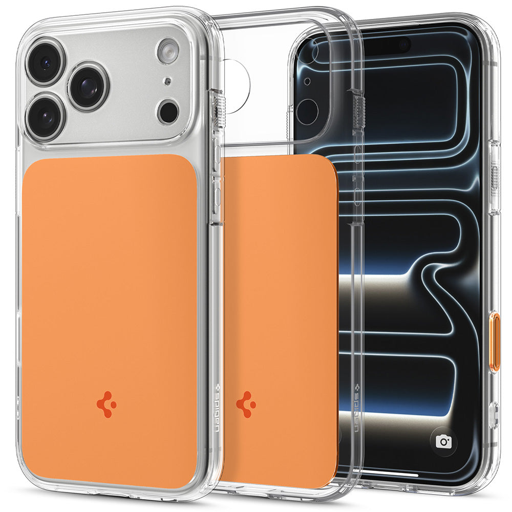 Husă Spigen Ultra Hybrid T MagSafe iPhone 18 Pro / 17 Pro – Portocaliu lucios – imagine 7