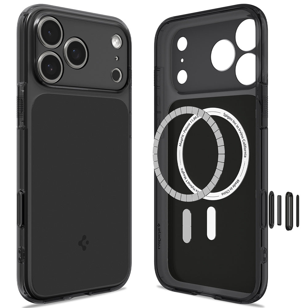 Husă Spigen Ultra Hybrid T MagSafe iPhone 18 Pro / 17 Pro – Negru mat – imagine 2