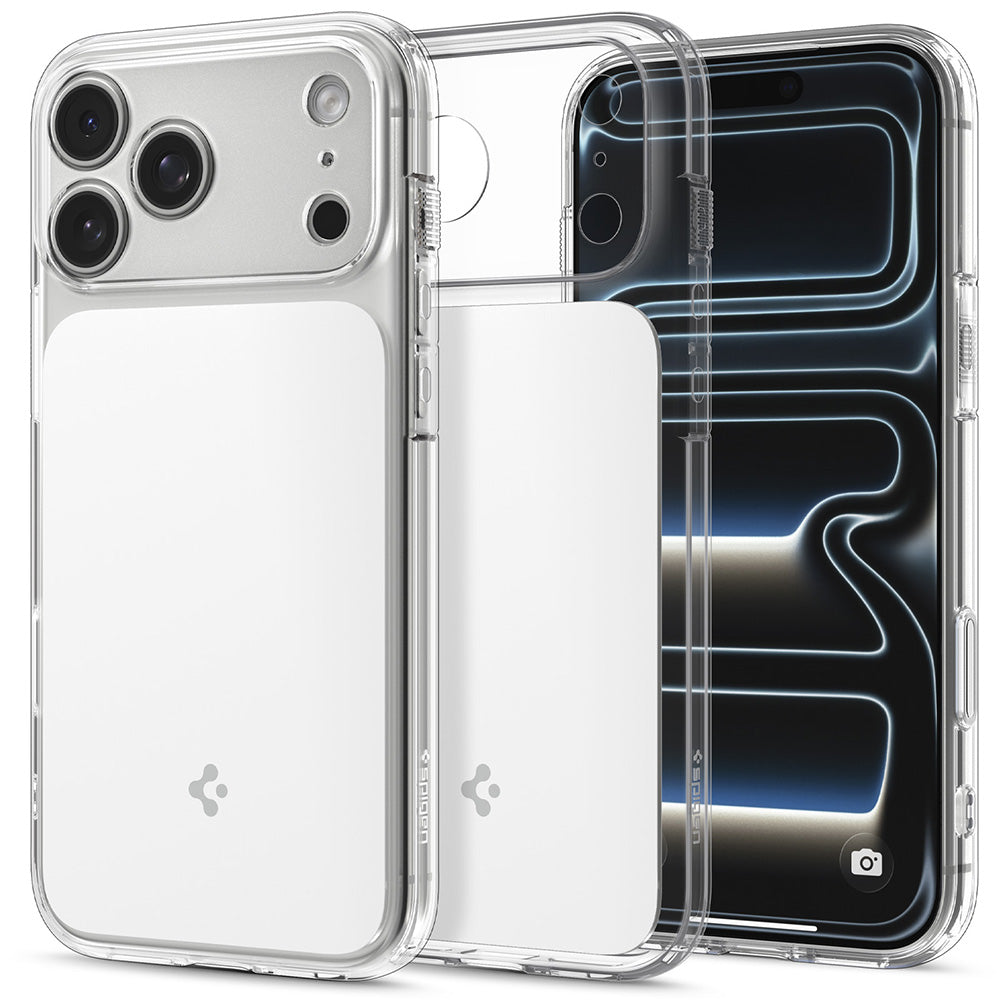 Husă Spigen Ultra Hybrid T MagSafe iPhone 18 Pro / 17 Pro – Alb lucios – imagine 9