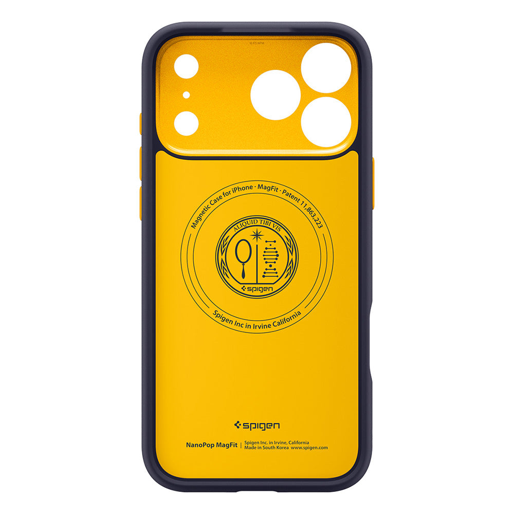 Husă Caseology Nano Pop MagSafe iPhone 18 Pro / 17 Pro – Blueberry Navy (bleumarin) – imagine 9