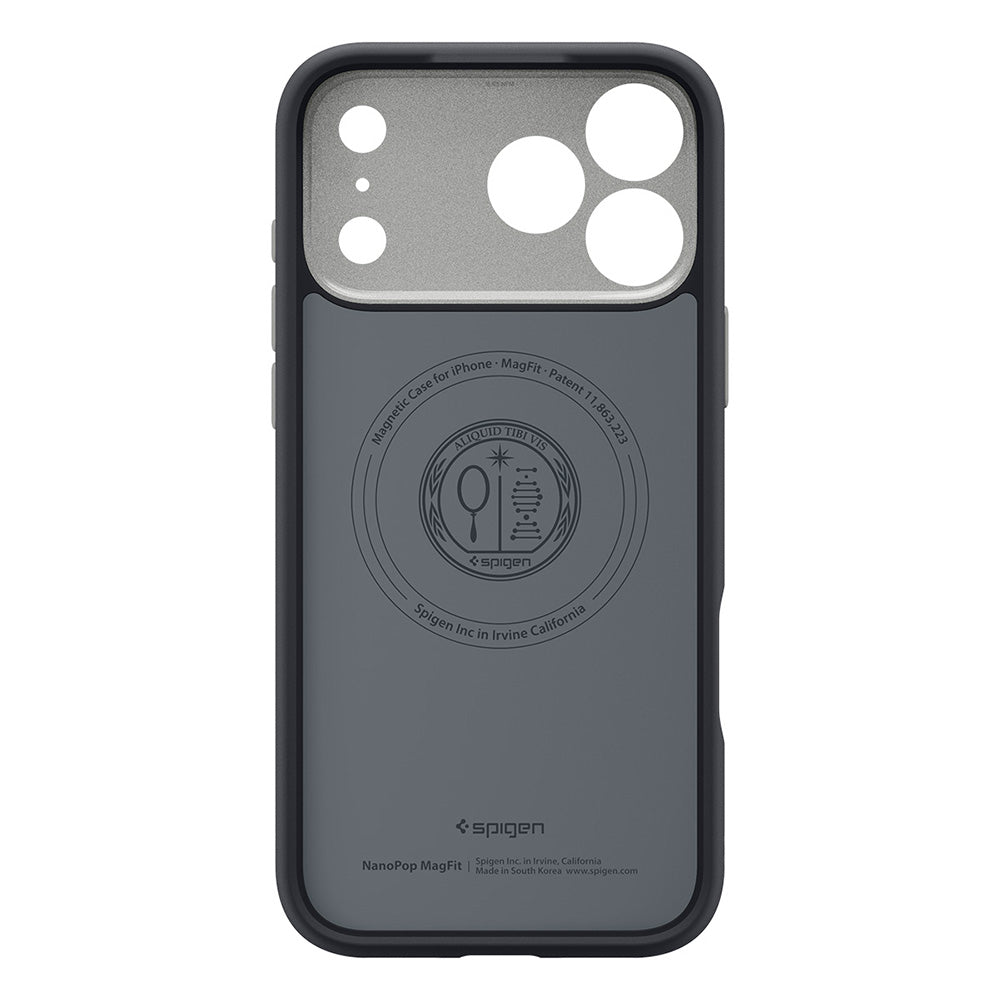 Husă Caseology Nano Pop MagSafe iPhone 18 Pro / 17 Pro – Black Sesame (negru) – imagine 5