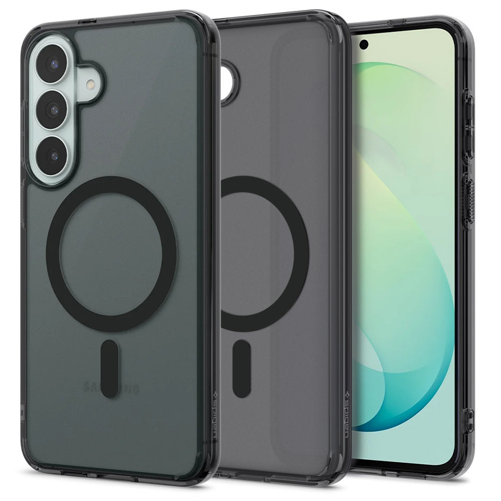 Husă Spigen Ultra Hybrid MagSafe Galaxy S26 FE – Frost Black (negru mat translucid) – imagine 7