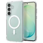 Husă Spigen Ultra Hybrid MagSafe Galaxy S26 FE – Transparent / Alb – imagine 2