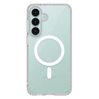 Husă Spigen Ultra Hybrid MagSafe Galaxy S26 FE – Transparent / Alb – imagine 3