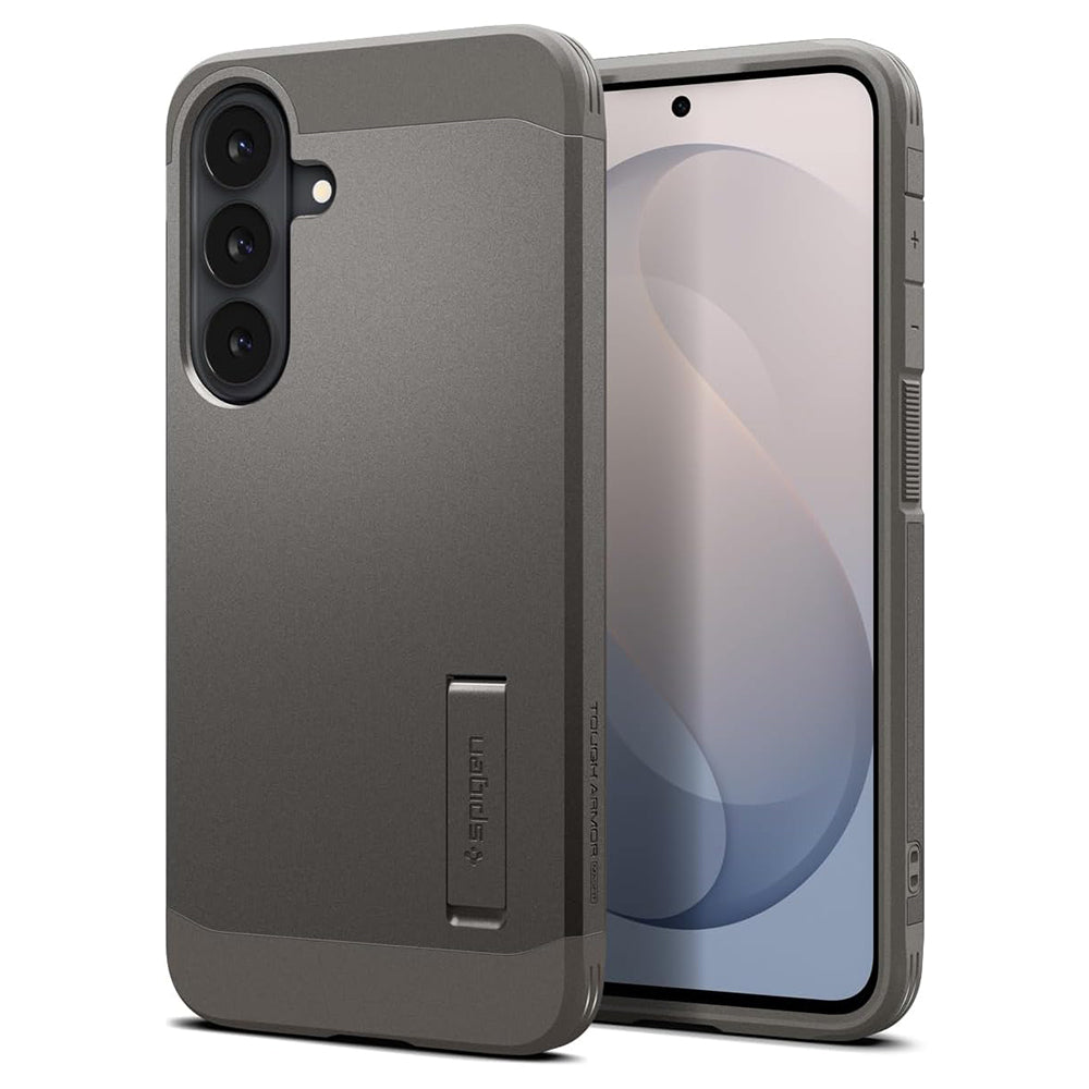 Husă Spigen Tough Armor MagSafe Galaxy S26 FE – Gunmetal (gri metalic) – imagine 8