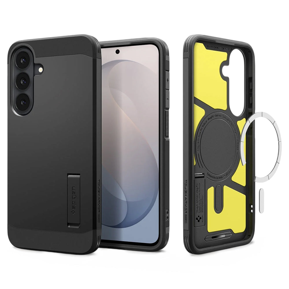 Husă Spigen Tough Armor MagSafe Galaxy S26 FE – Negru – imagine 1