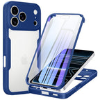 Husă 360 Techsuit ColorVerse cu folie de ecran iPhone 18 Pro Max – Albastru – imagine 2