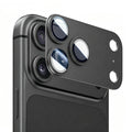 Protecție cameră Lito Crown Halo AR iPhone 18 Pro Max – Negru – imagine 1 din 9