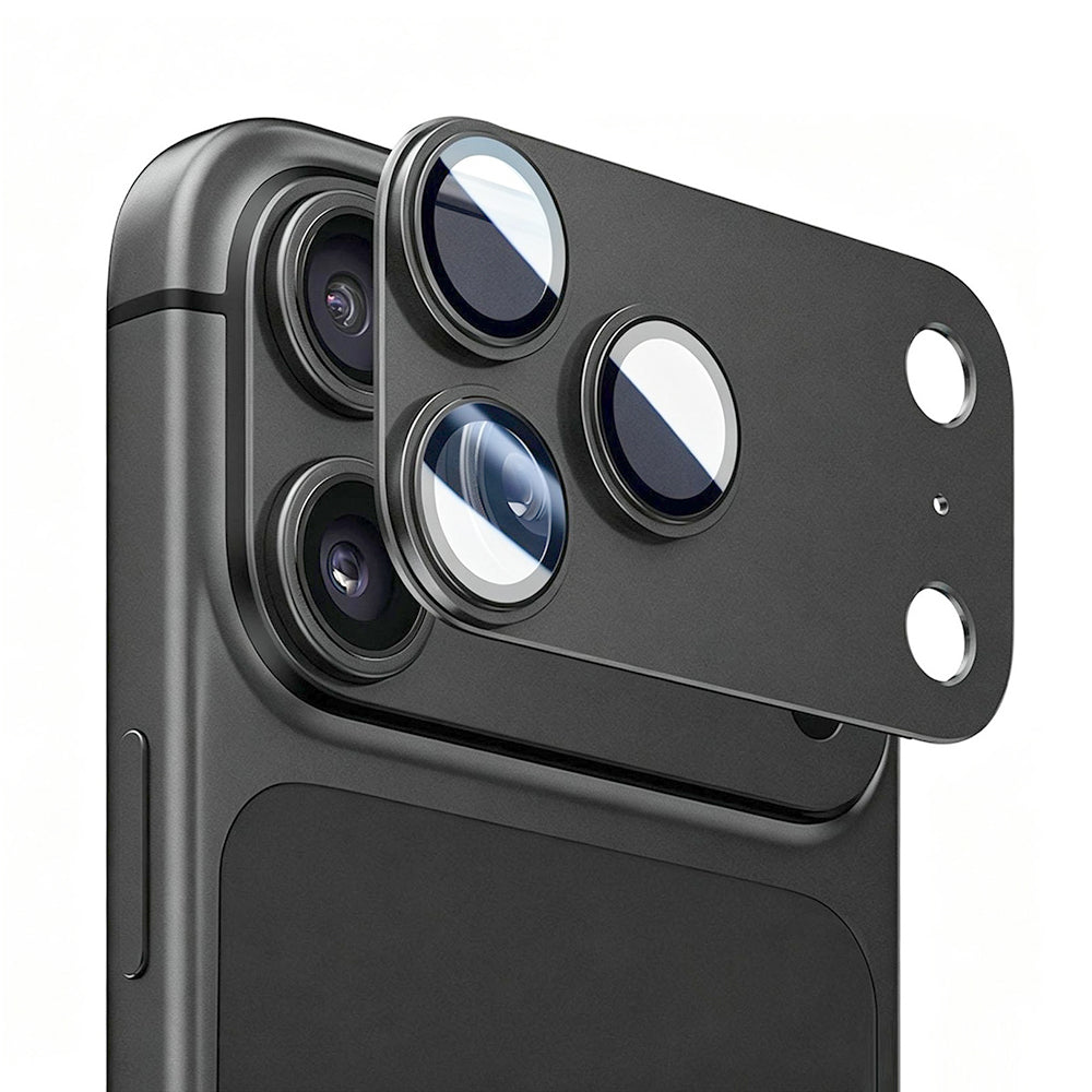 Protecție cameră Lito Crown Halo AR iPhone 18 Pro Max – Negru – imagine 1 din 9