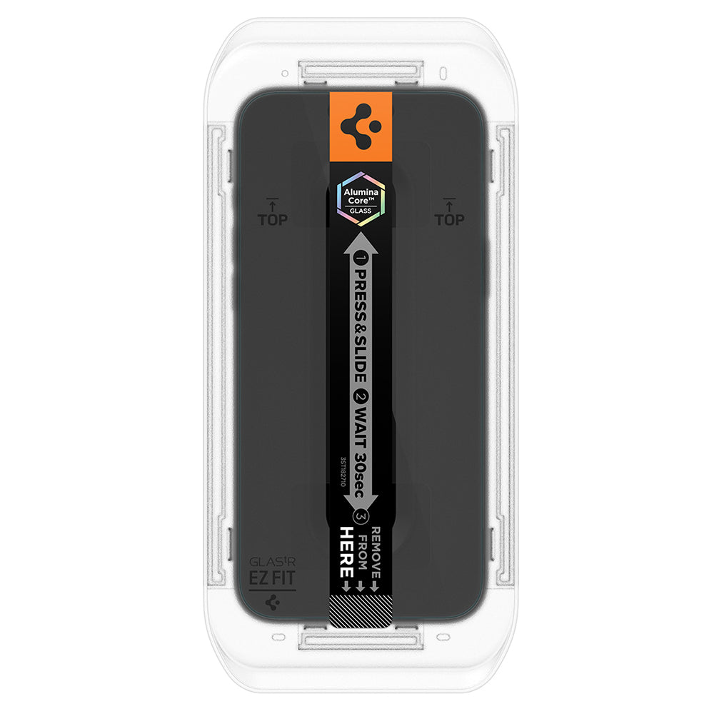 Folie de sticlă Spigen Glas.tR EZ Fit pentru iPhone 18 Pro Max / 17 Pro Max / 16 Pro Max – imagine 3