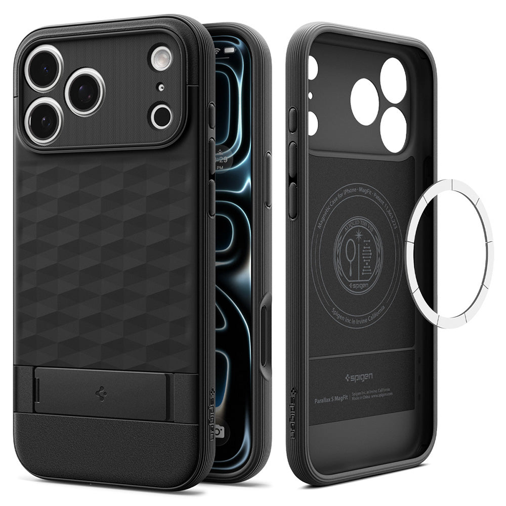 Husă Caseology Parallax S MagSafe iPhone 18 Pro Max / 17 Pro Max – Negru mat – imagine 2