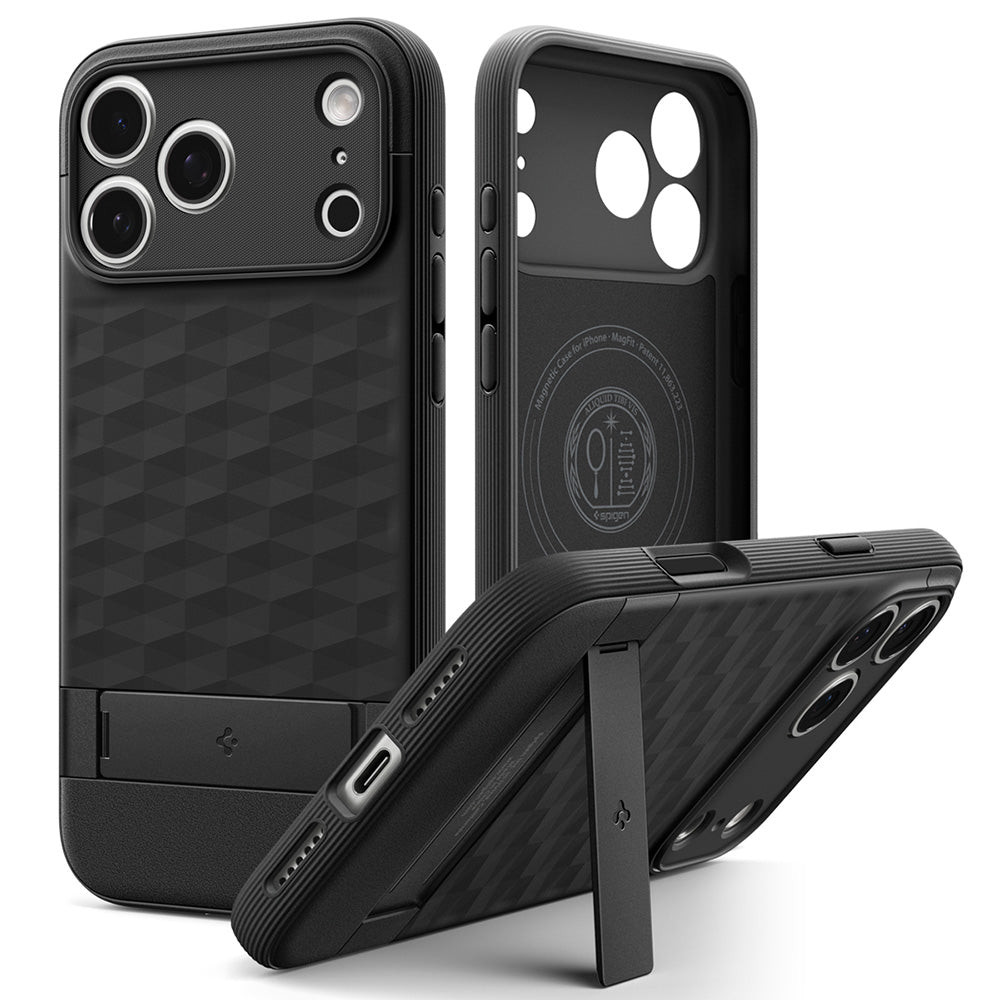 Husă Caseology Parallax S MagSafe iPhone 18 Pro Max / 17 Pro Max – Negru mat – imagine 1