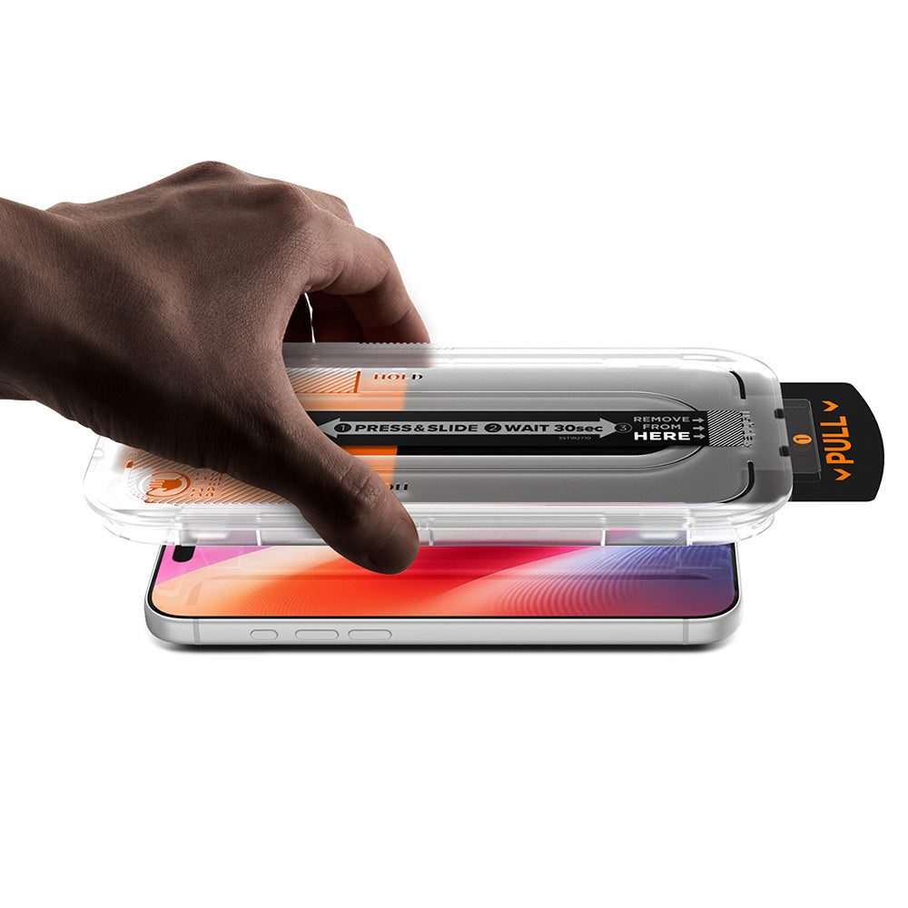 Folie de sticlă Spigen Glas.tR EZ Fit Pro HD iPhone 18 Pro Max / 17 Pro Max / 16 Pro Max – imagine 5