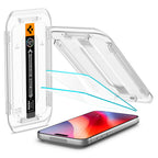Folie de sticlă Spigen Glas.tR EZ Fit pentru iPhone 18 Pro / 17 Pro / 17 / 16 Pro – imagine 4