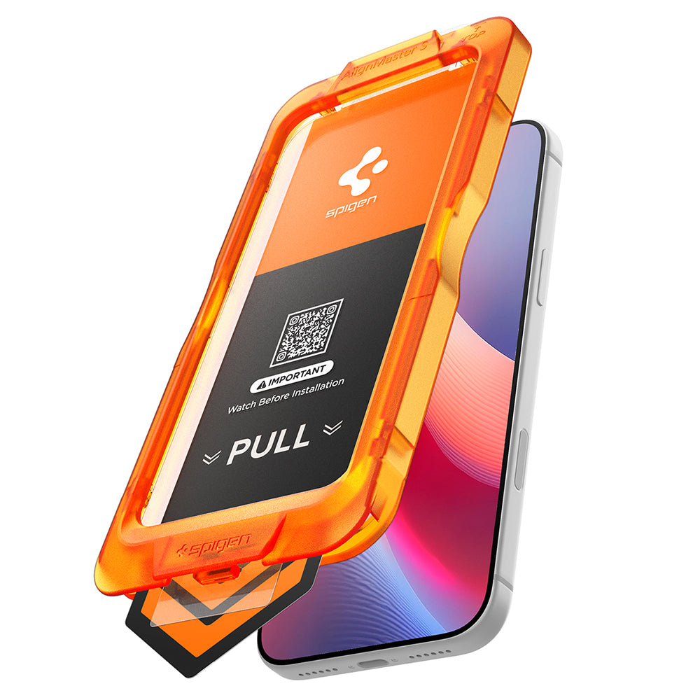 Folie de sticlă Spigen Glas.tR AlignMaster Slim pentru iPhone 18 Pro Max / 17 Pro Max – imagine 4