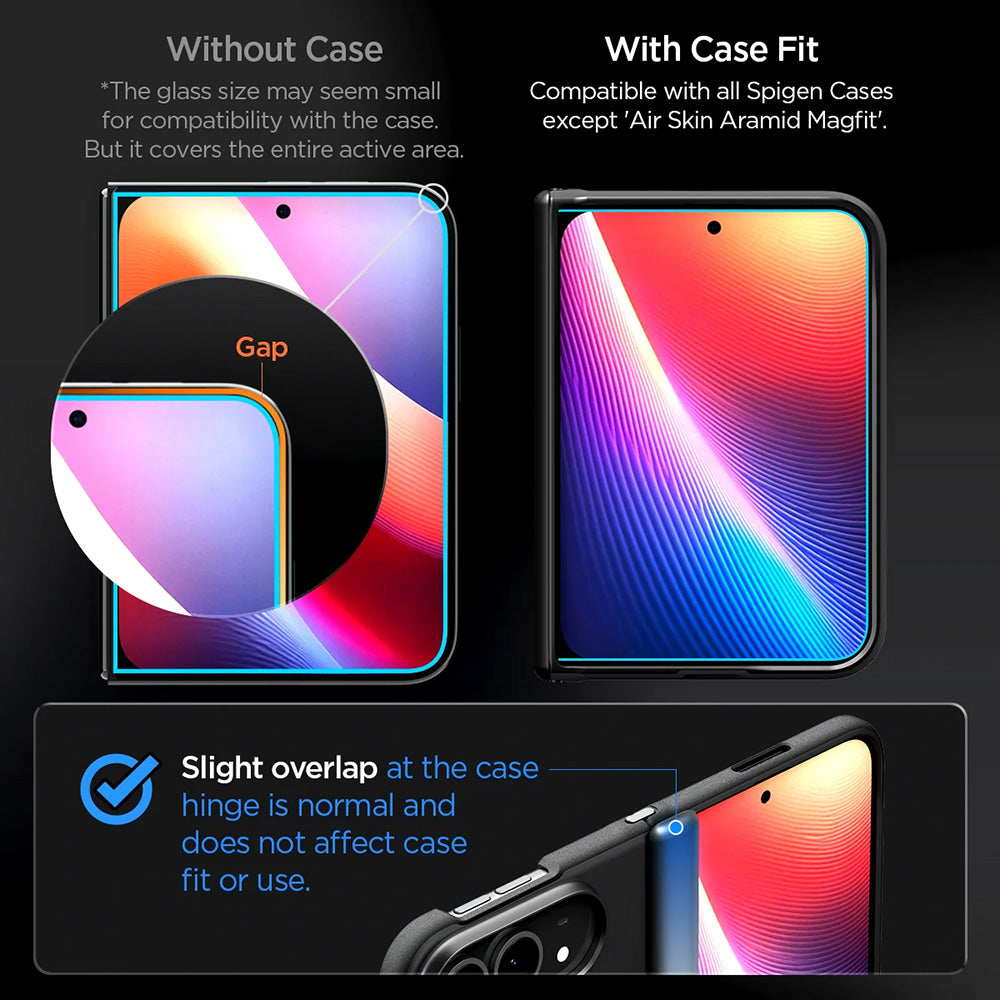 Folie de sticlă Spigen Glas.tR EZ Fit Pro HD pentru iPhone Duo – 1 folie – imagine 7