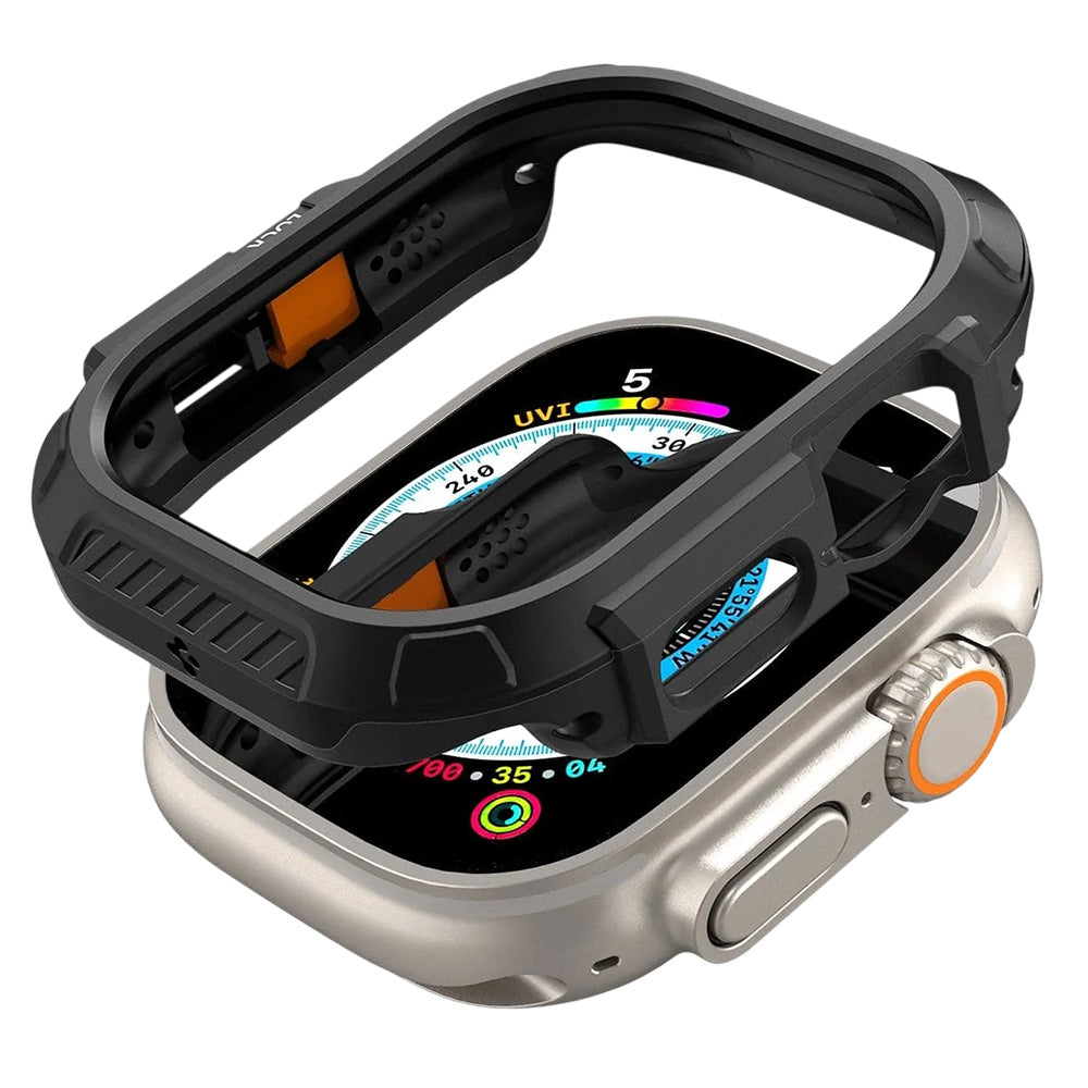 Husă Spigen Lock Fit cu blocarea butonului Action Apple Watch Ultra / Ultra 2 / Ultra 3 / Ultra 4 (49 mm) – imagine 1