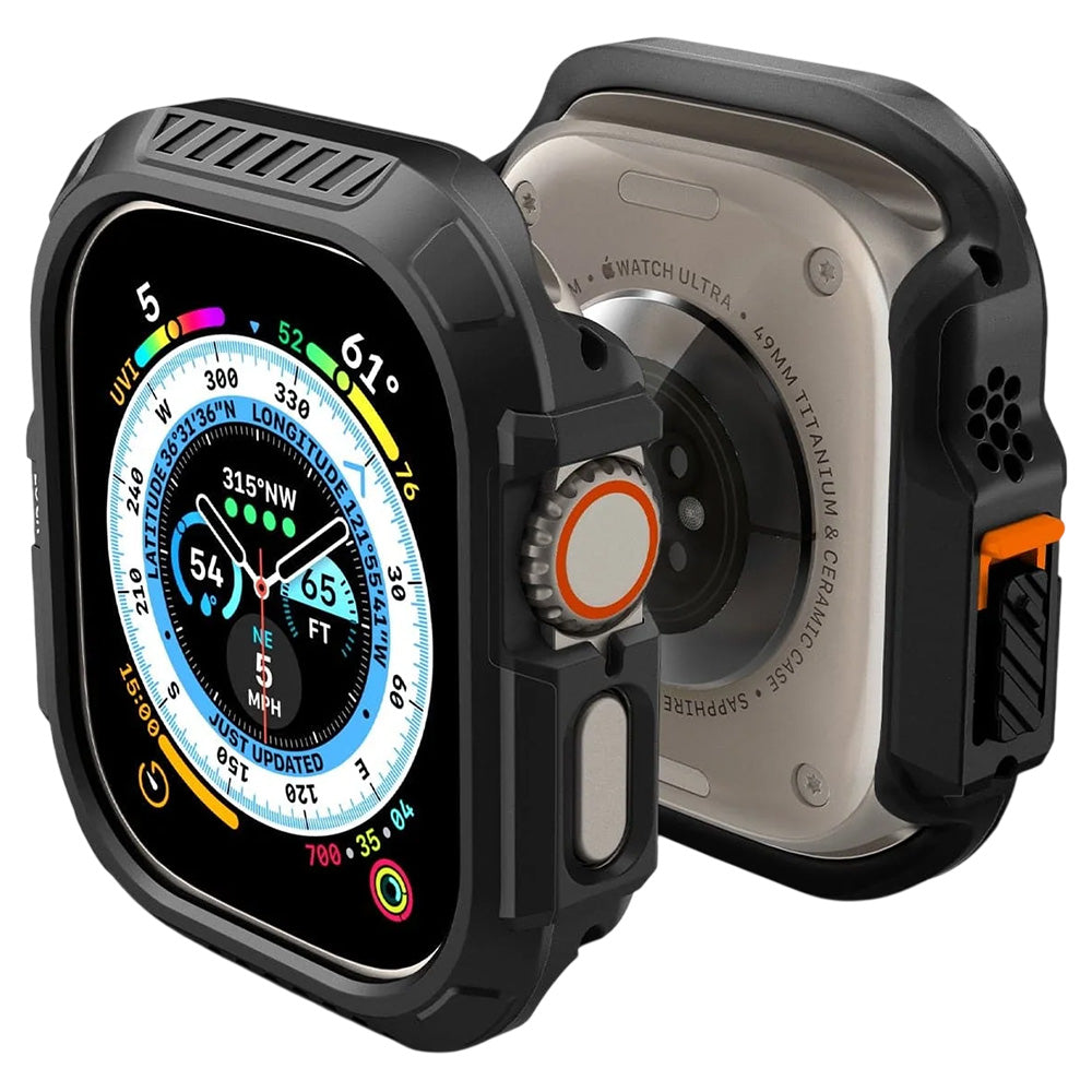 Husă Spigen Lock Fit cu blocarea butonului Action Apple Watch Ultra / Ultra 2 / Ultra 3 / Ultra 4 (49 mm) – imagine 4