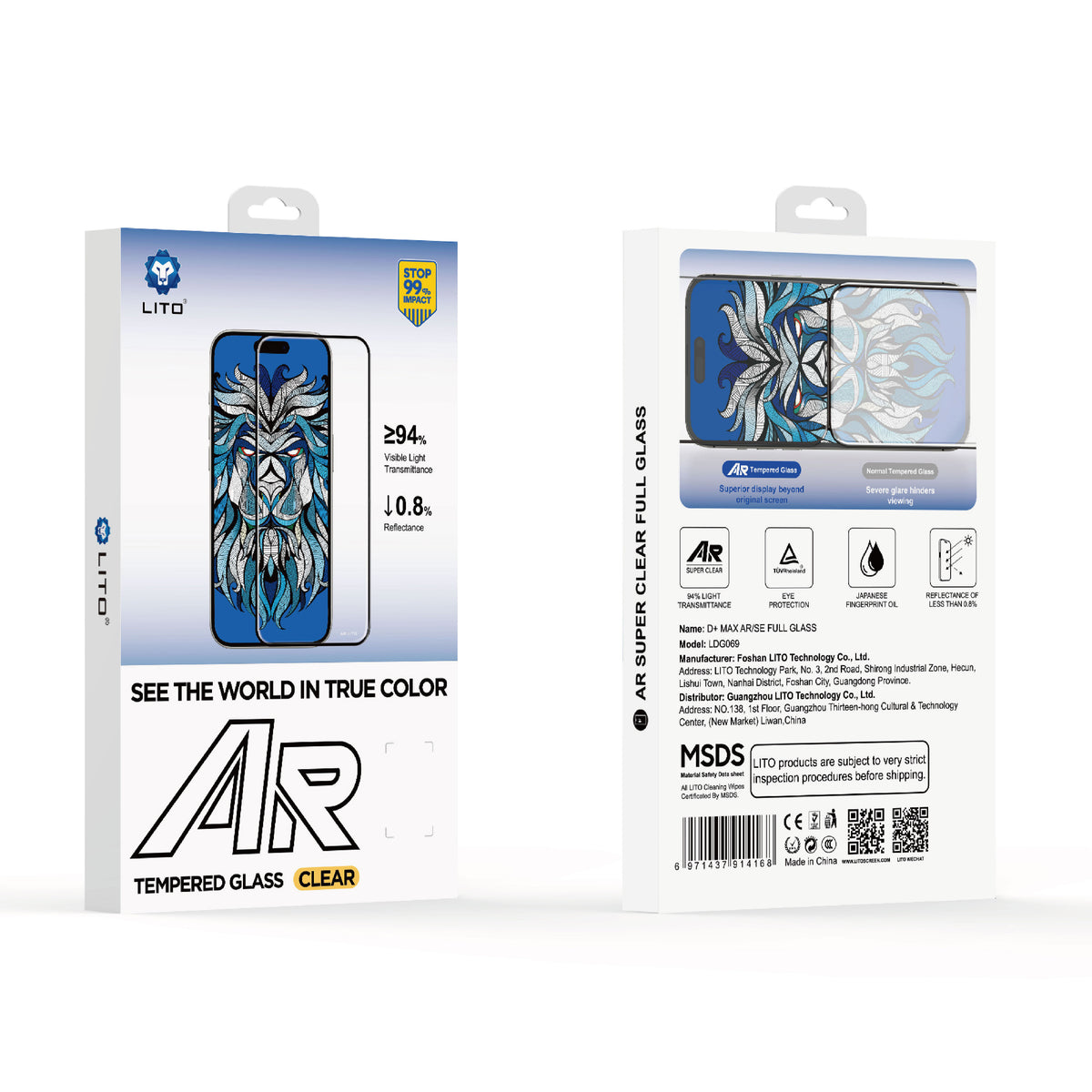 Folie anti-reflex Lito AR SE iPhone 18 Pro Max / 17 Pro Max – imagine 3 din 3