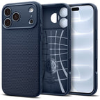 Husă Spigen Liquid Air iPhone 18 Pro / 17 Pro – Bleumarin – imagine 10