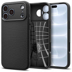 Husă Spigen Liquid Air iPhone 18 Pro Max / 17 Pro Max – Negru mat – imagine 1