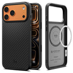 Husă Spigen Enzo Aramid T MagSafe iPhone 18 Pro Max / 17 Pro Max – Negru – imagine 1