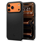 Husă Spigen Enzo Aramid T MagSafe iPhone 18 Pro Max / 17 Pro Max – Negru – imagine 2