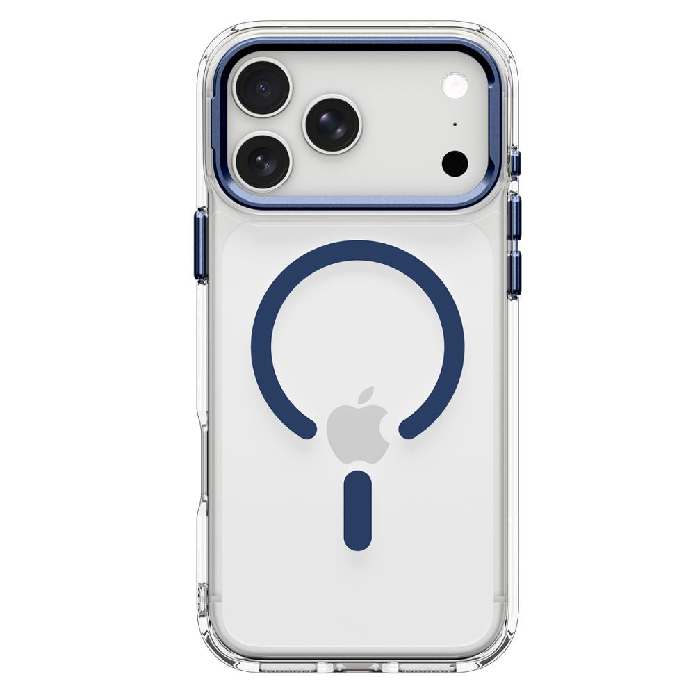 Husă Spigen Ultra Hybrid Optik S iPhone 18 Pro Max / 17 Pro Max – Transparent / Albastru închis – imagine 2