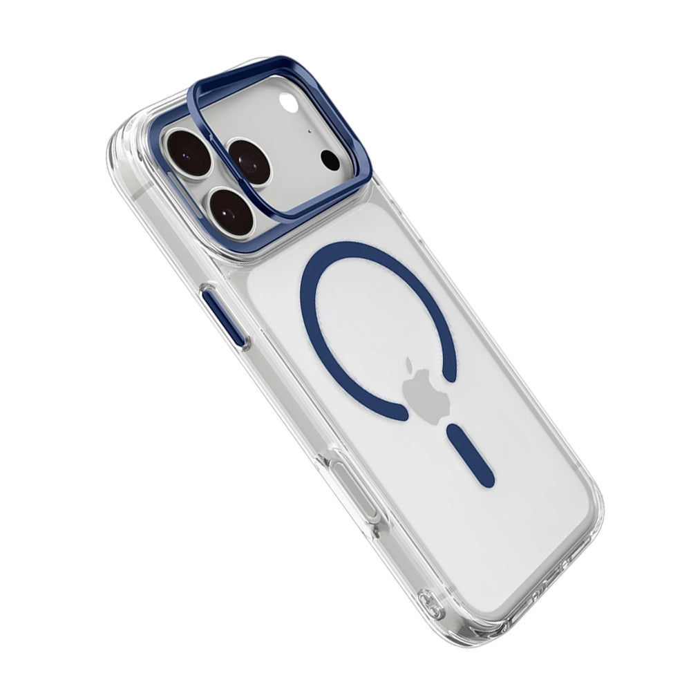 Husă Spigen Ultra Hybrid Optik S iPhone 18 Pro Max / 17 Pro Max – Transparent / Albastru închis – imagine 5