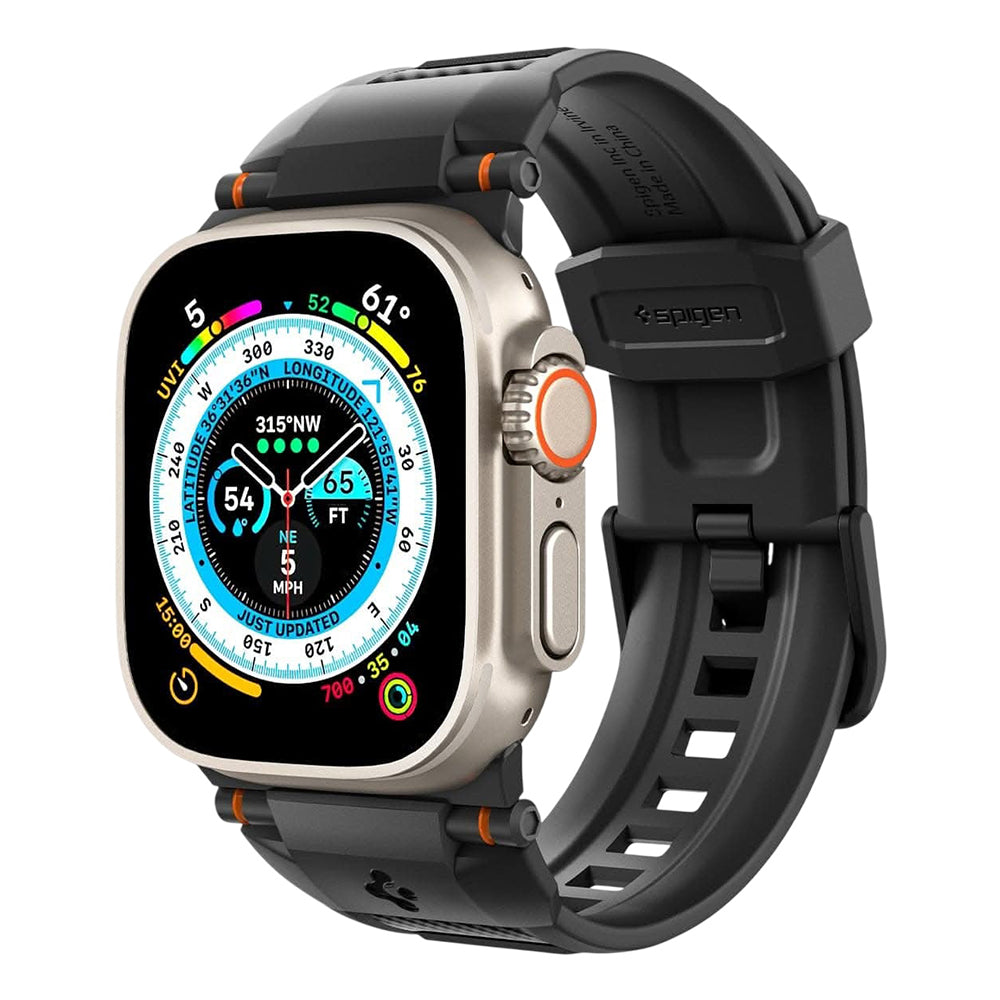 Curea sport Spigen Rugged Band Ultra Apple Watch 44 / 45 / 46 / 49 mm – imagine 6