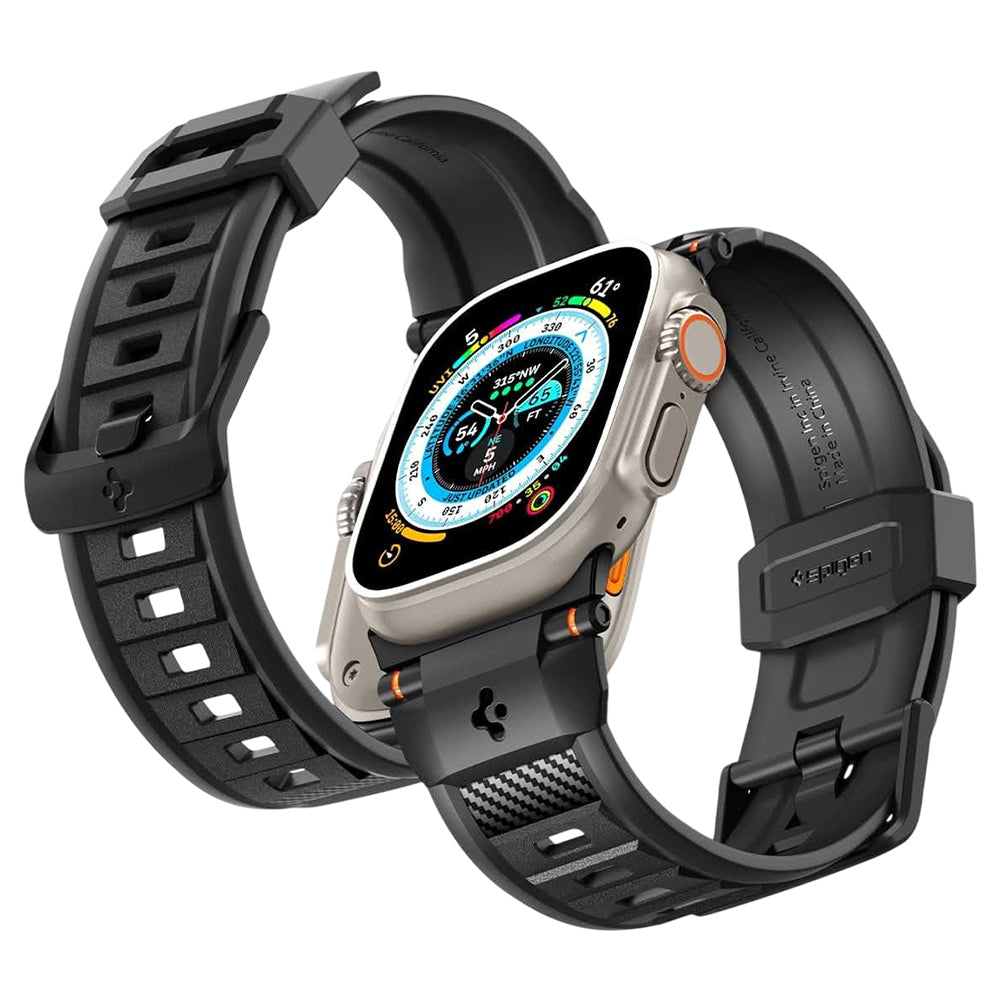Curea sport Spigen Rugged Band Ultra Apple Watch 44 / 45 / 46 / 49 mm – imagine 1