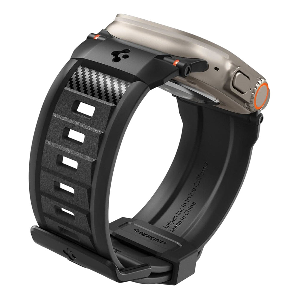 Curea sport Spigen Rugged Band Ultra Apple Watch 44 / 45 / 46 / 49 mm – imagine 3