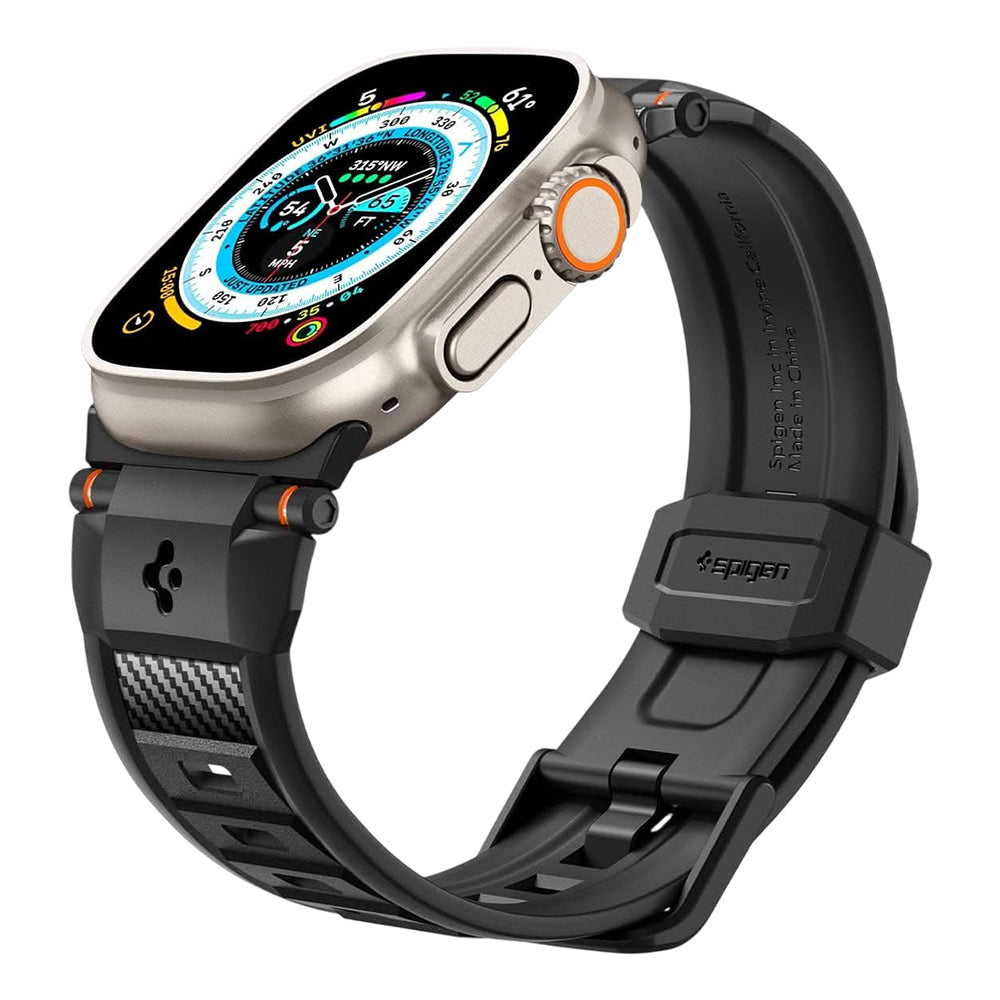 Curea sport Spigen Rugged Band Ultra Apple Watch 44 / 45 / 46 / 49 mm – imagine 5
