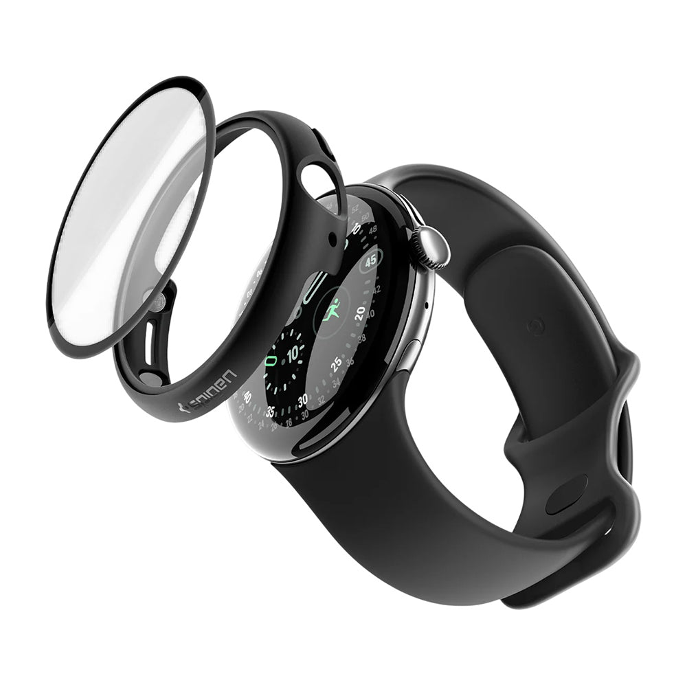 Husă Spigen Thin Fit 360 cu sticlă de protecție integrată Google Pixel Watch 5 / 4 (45 mm) – imagine 3