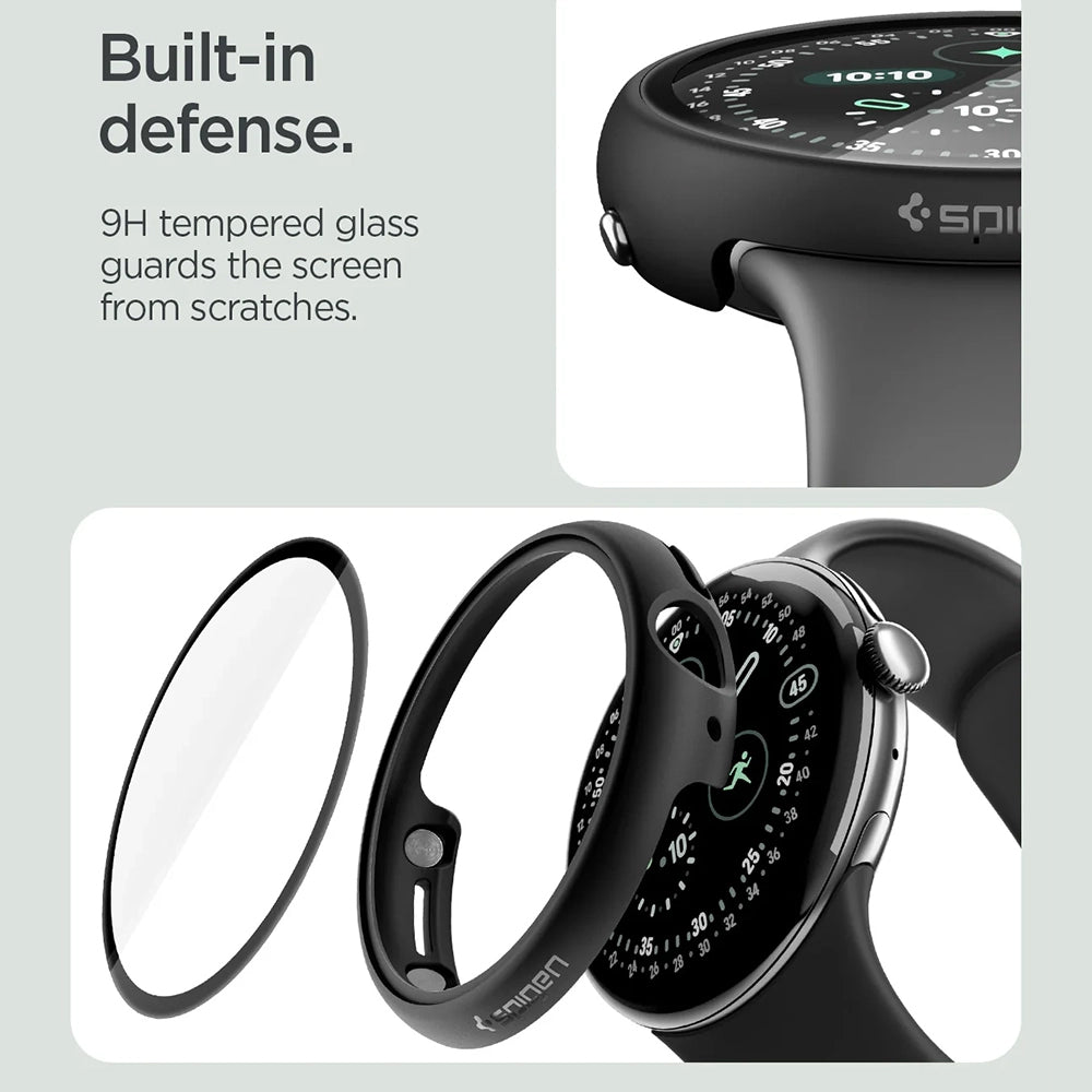 Husă Spigen Thin Fit 360 cu sticlă de protecție integrată Google Pixel Watch 5 / 4 (45 mm) – imagine 7