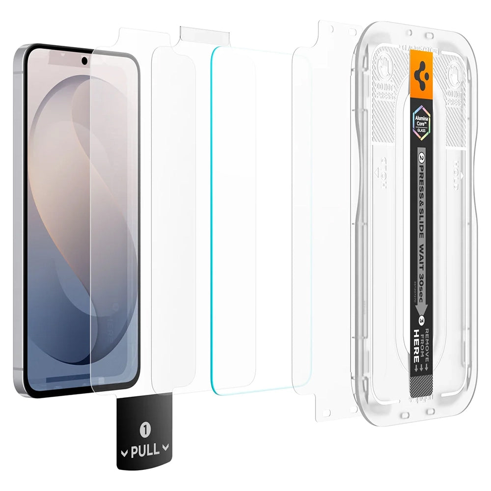 Folie de sticlă Spigen Glas.tR EZ Fit Pro HD pentru Samsung Galaxy S26 FE – 1 folie – imagine 3