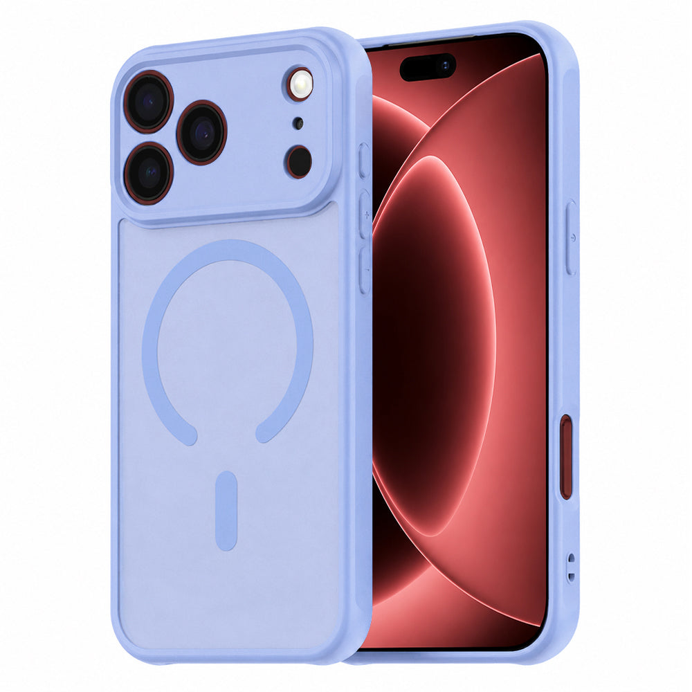 Husă Techsuit HaloFrost II MagSafe iPhone 18 Pro Max / 17 Pro Max – Albastru deschis – imagine 21