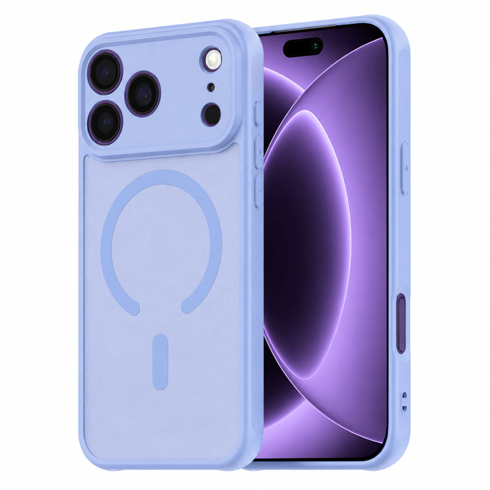 Husă Techsuit HaloFrost II MagSafe iPhone 18 Pro / 17 Pro – Albastru deschis – imagine 21